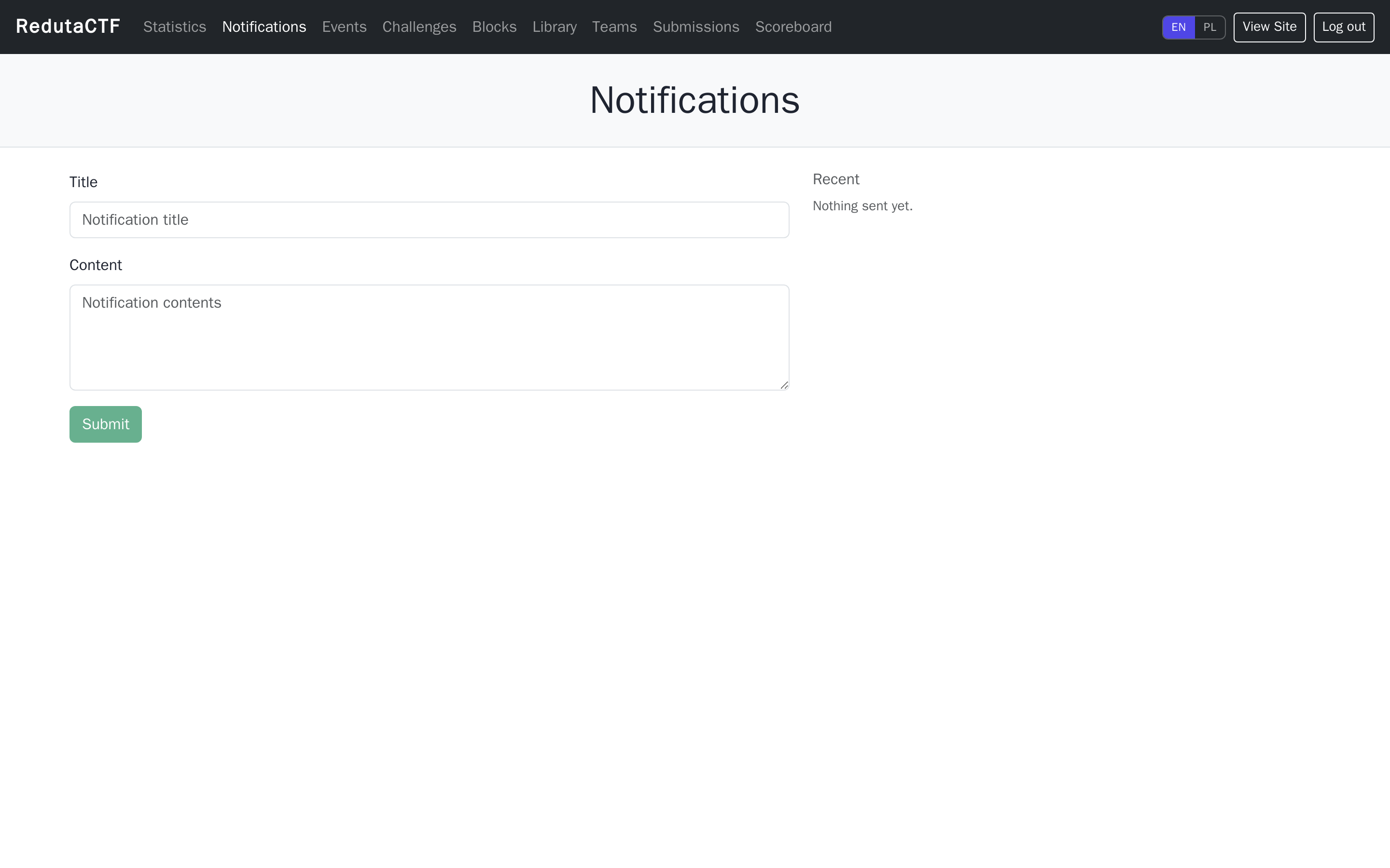 Notifications